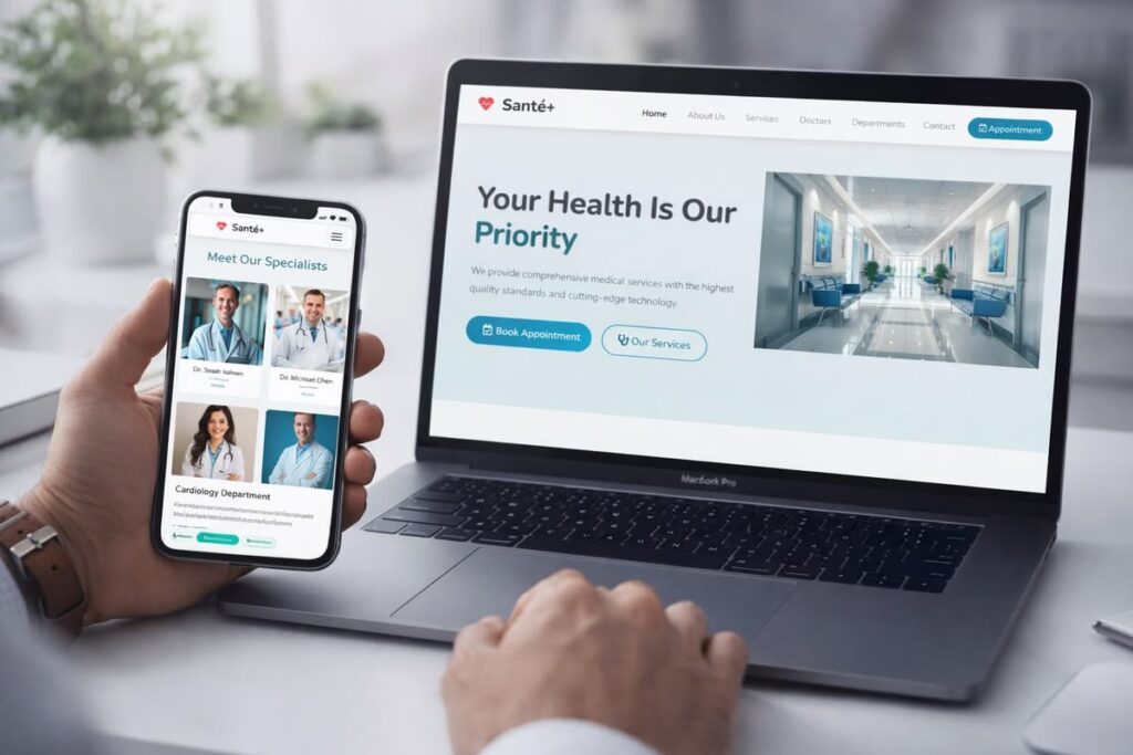 Smart Features Every High-Performing Medical Website Must Have