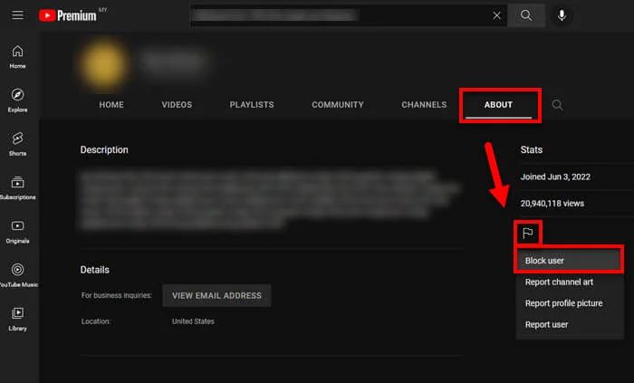 YouTube User Blocking Tutorial