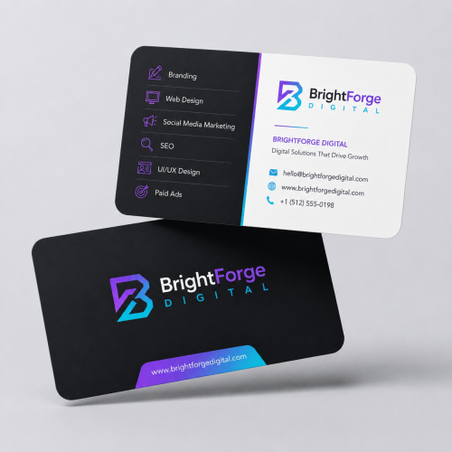 business card hero section image